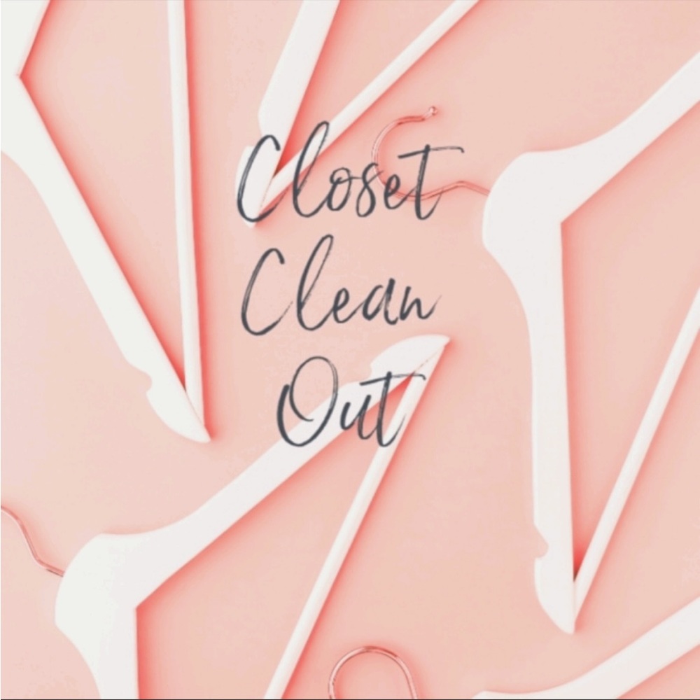 CLOSET CLEAN OUT!!